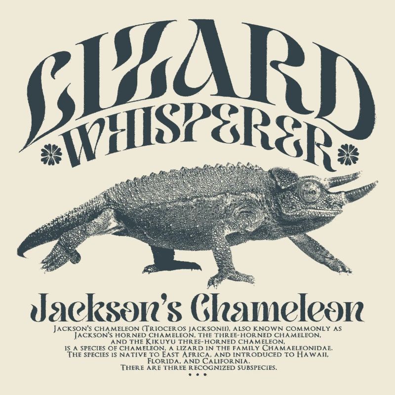 Jackson's Chameleon Lizard Whisperer
