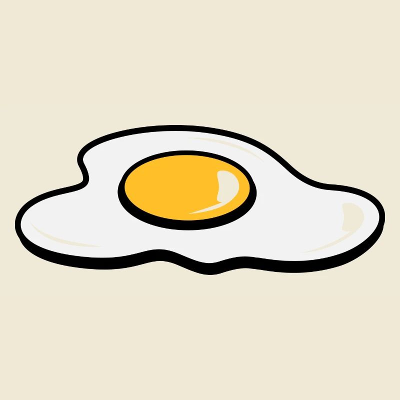 A fried egg