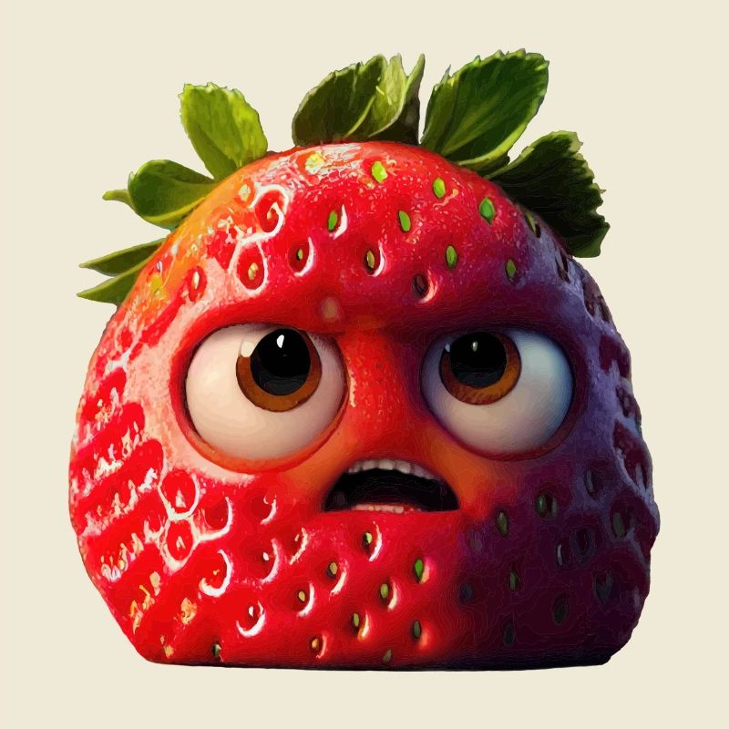 Grumpy Strawberry