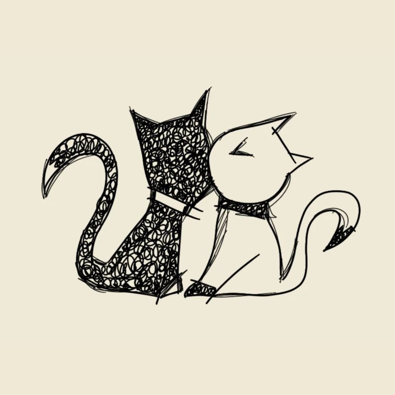 Schmuse Katzen