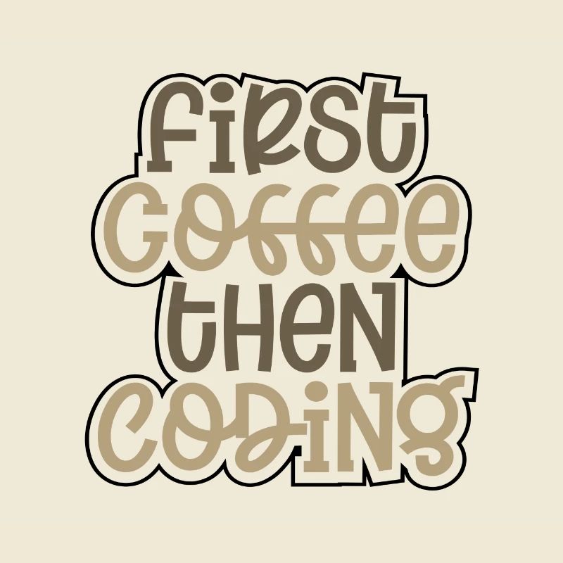 Coder Gift First Coffee puis Coding Gift Ideas