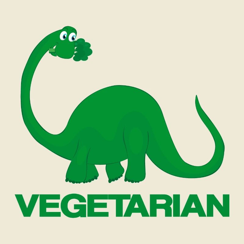 Dinosaurier Dino Vegetarier - Geschenkidee