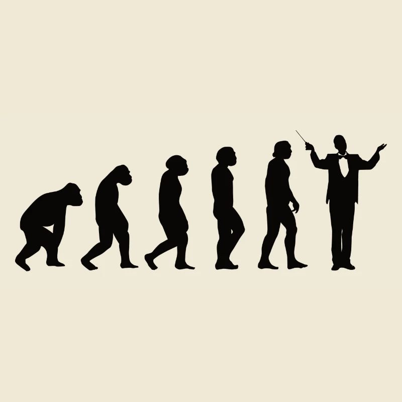 Dirigenten Evolution Musik Musiker Band Dirigent