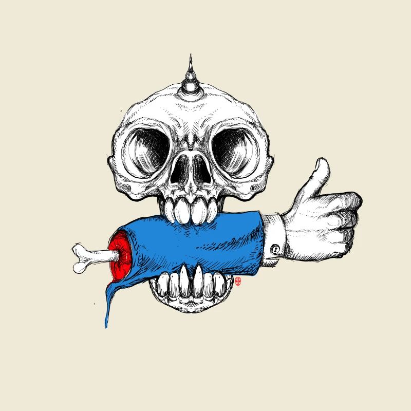 Schädel Like