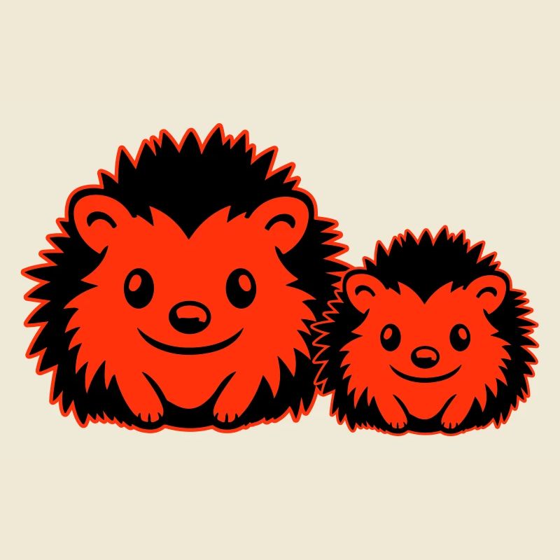 Igel Comic Niedlich