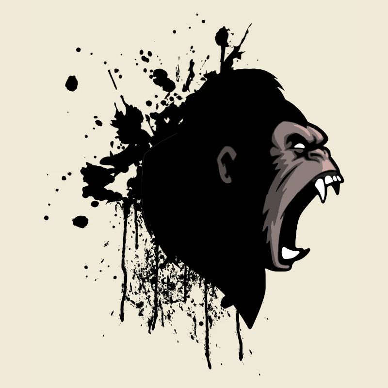 Gorilla roars gift
