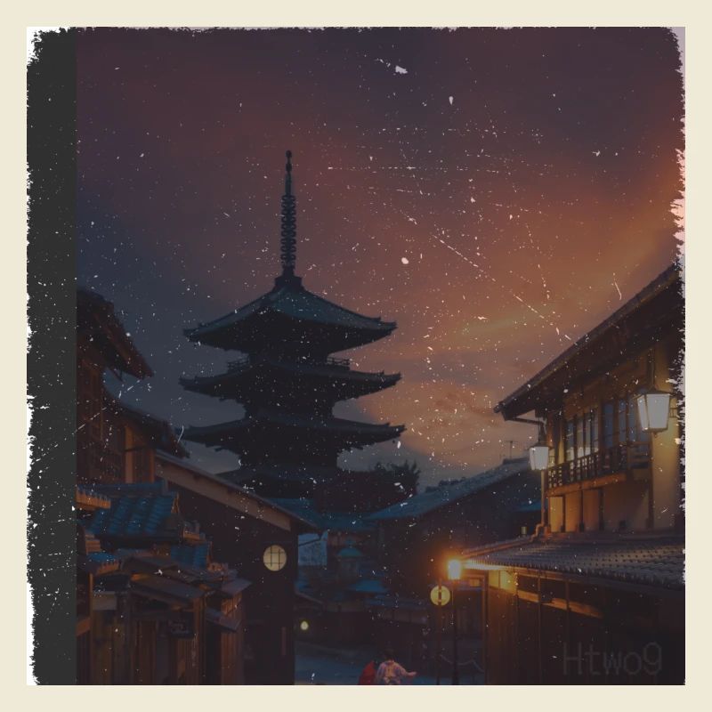 L’aube dans le temple