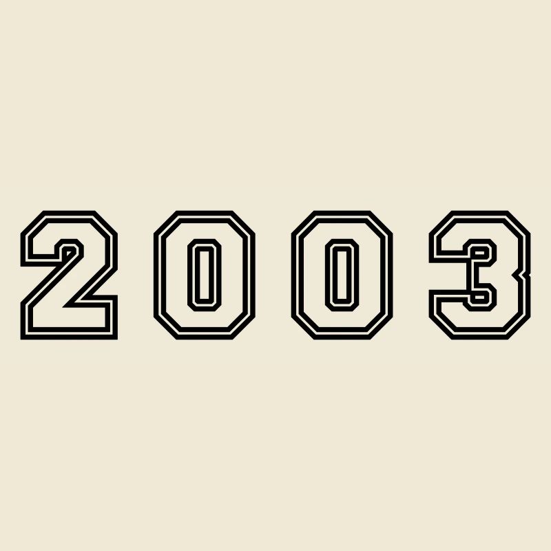 Numéro de l’année 2003