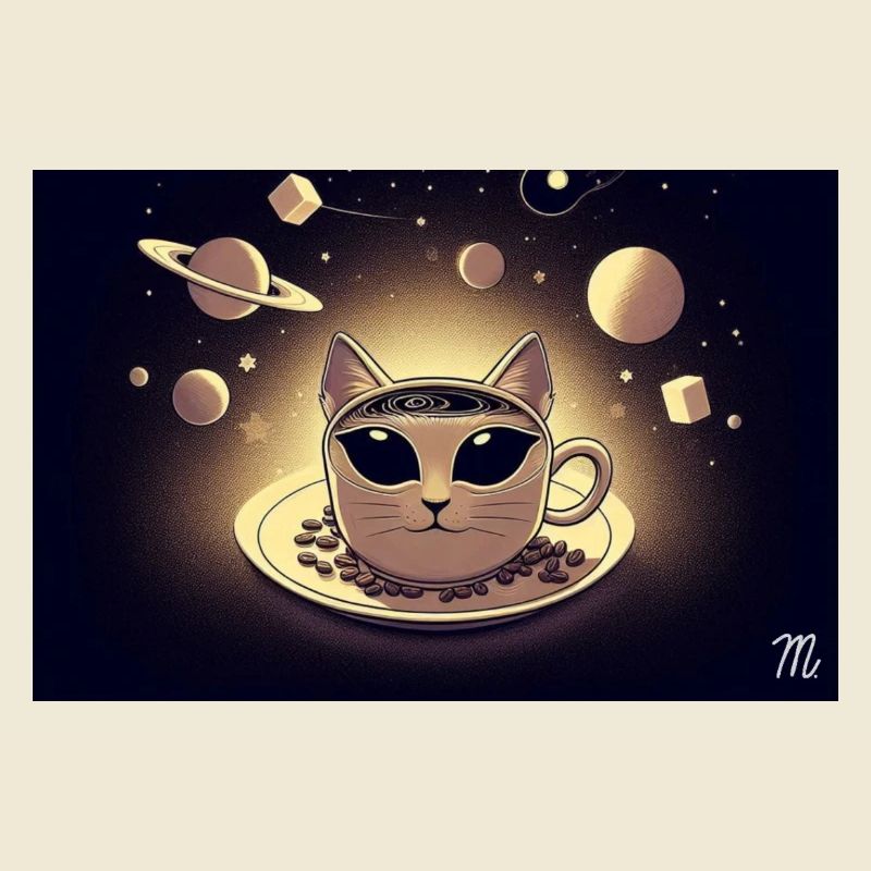 Café Space Cat