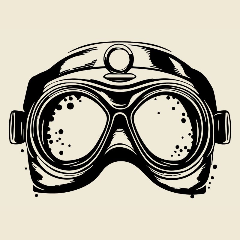 Symboles de plongée Goggles
