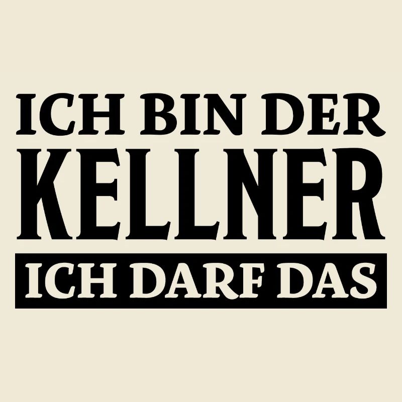 Kellner Spruch Restaurant Lustige Kellner Geschenk
