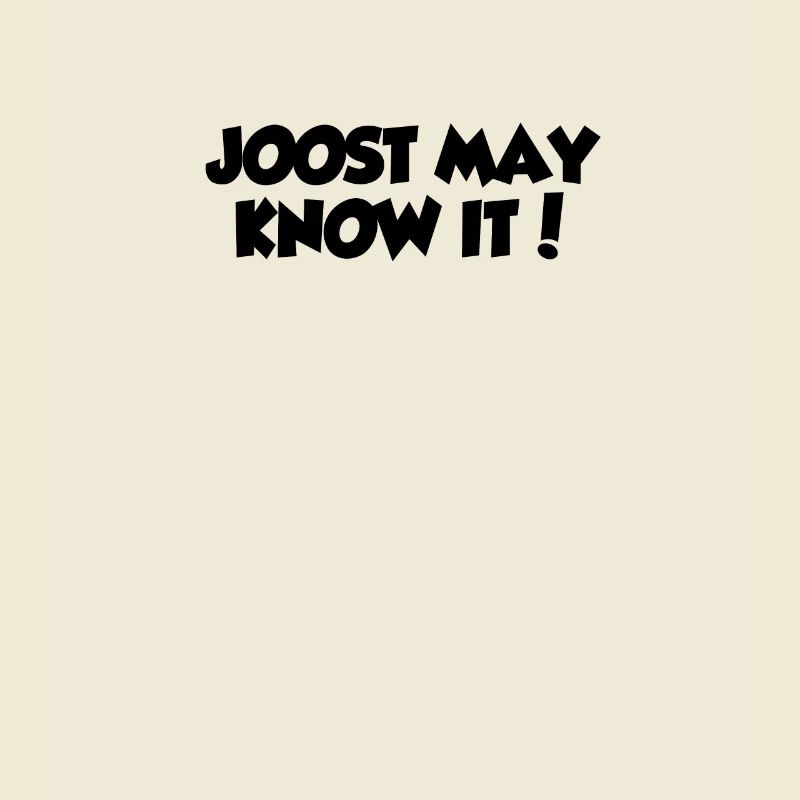 Joost may know it