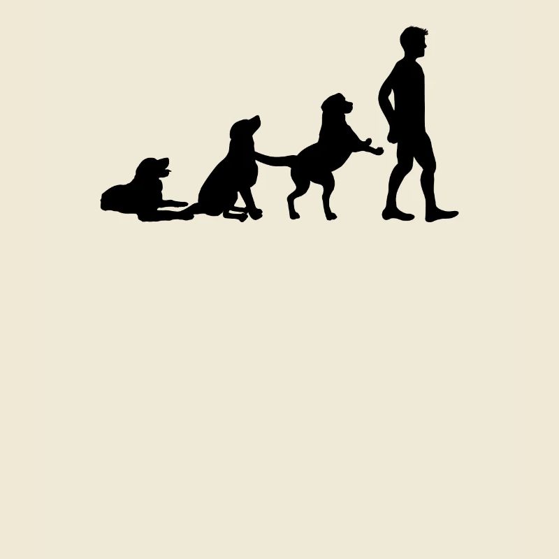 Hund Evolution Hunde Gassi Entwicklung Mensch