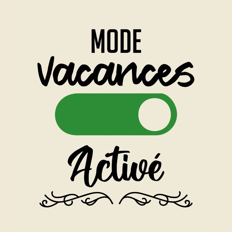 mode vacances activé