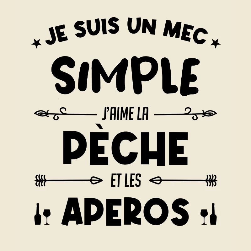 Pêche - un mec simple