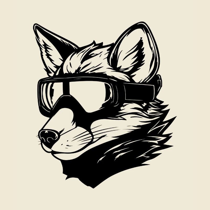 Fuchs Snowboard Masque de ski