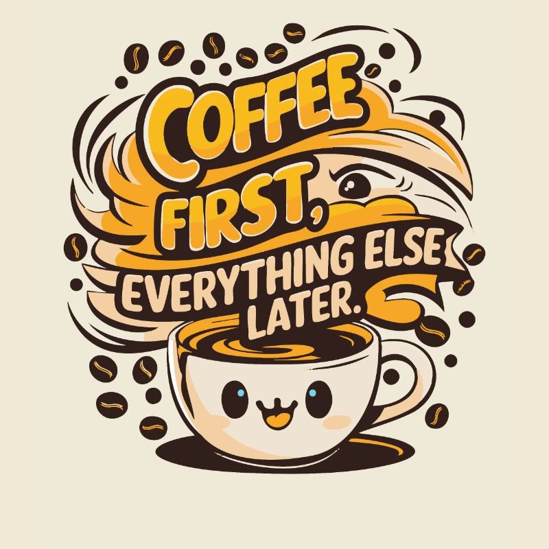 First coffee, then everything else