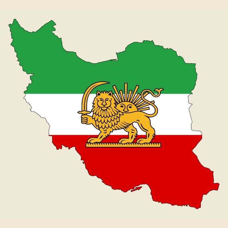 IRAN Iran - Drapeau persan