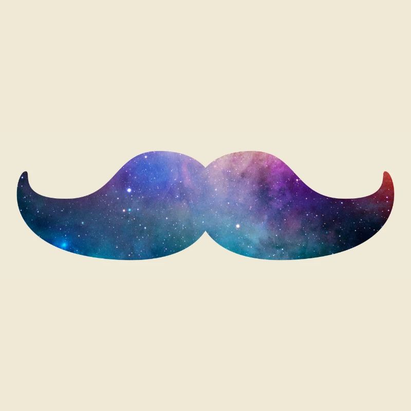 Moustache Galaxy Space