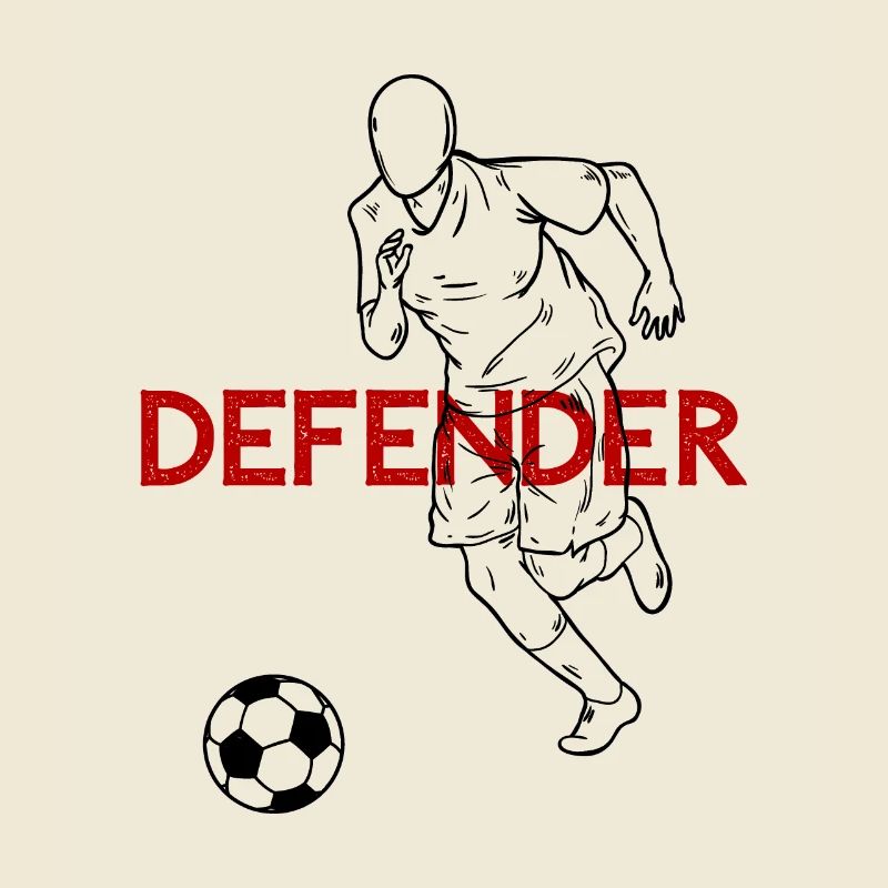 Defender Defender Soccer Saying Gift