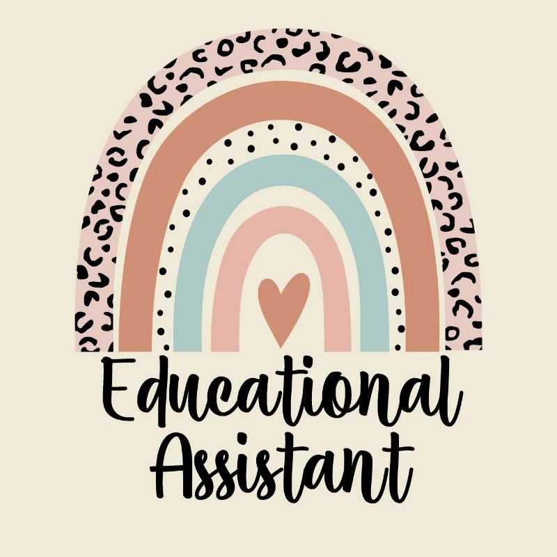 Educational Assistant Rainbow Leopard Teacher