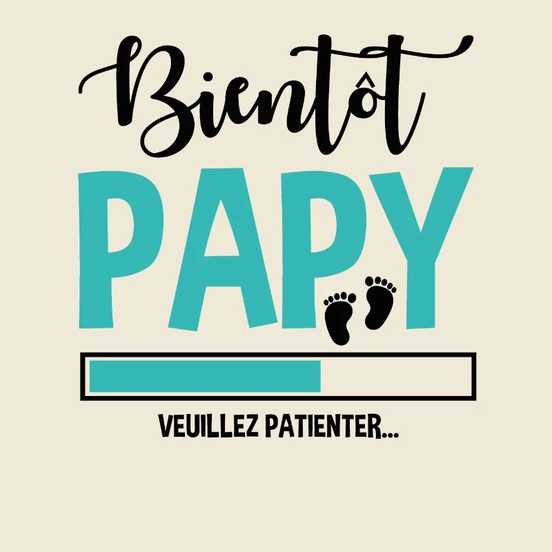Bientôt Papy Idée Cadeau Citation Grossesse Papi