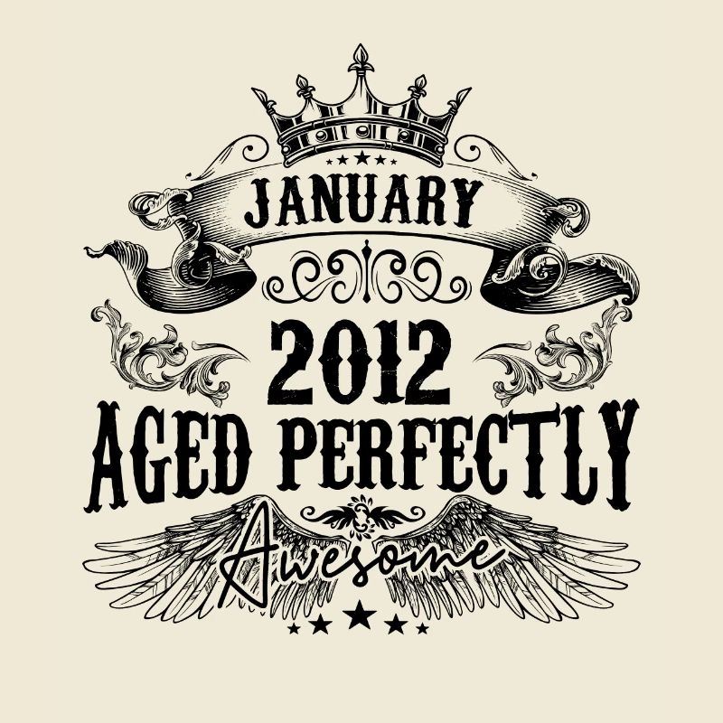 2012 | Januar Aged Perfectly 2012 Geburtstagsgeschenk