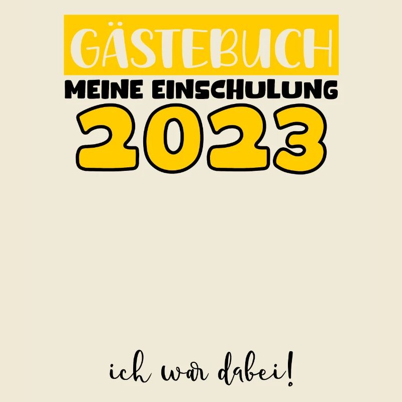 Gästebuch Einschulung 2023 Bitte Eintragen Schule