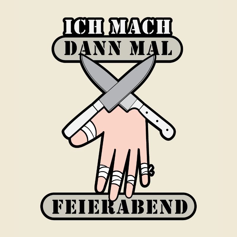 Ich mach dann mal feierabend Metzger Fleischer