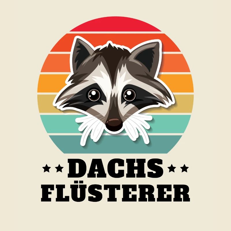 Dachs Flüsterer Retro Geschenk