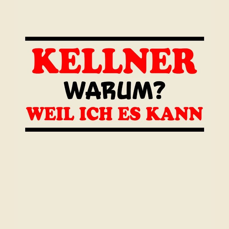Kellner Spruch Restaurant Lustige Kellner Geschenk