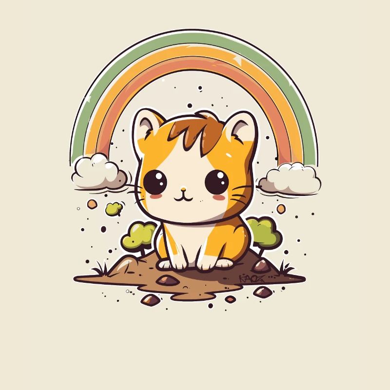 Cute clouds, hamsters and rainbows