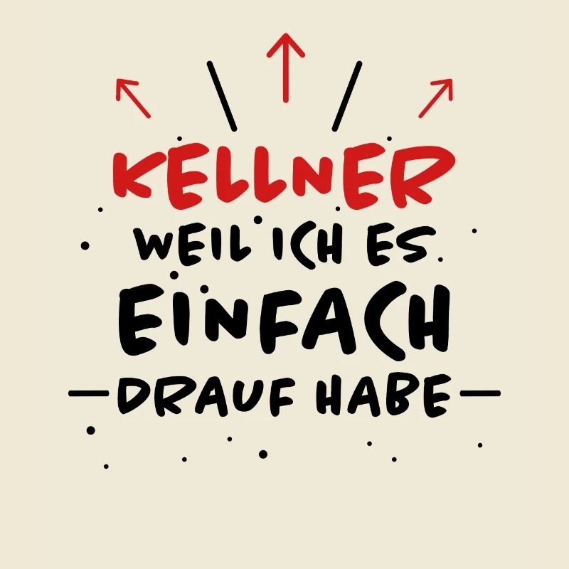 Kellner Spruch Restaurant Lustige Kellner Geschenk