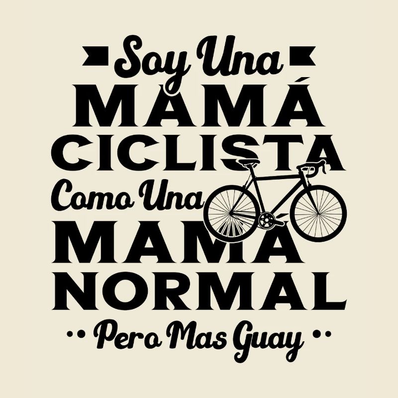 Ich bin eine Fahrrad-Mama wie eine normale Mutter