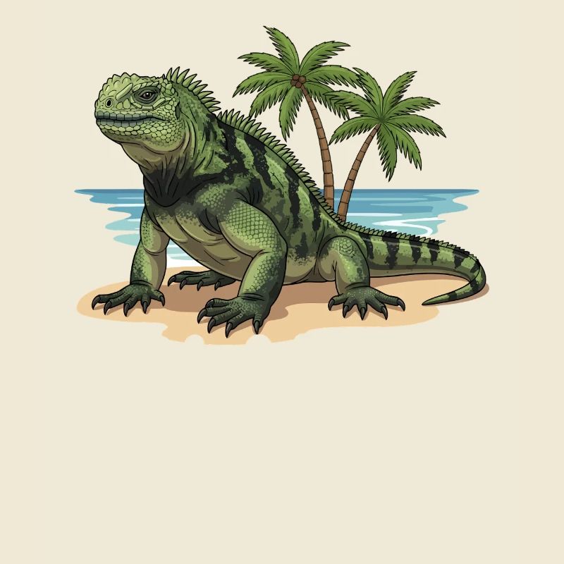Galapagos-Inseln Eidechse