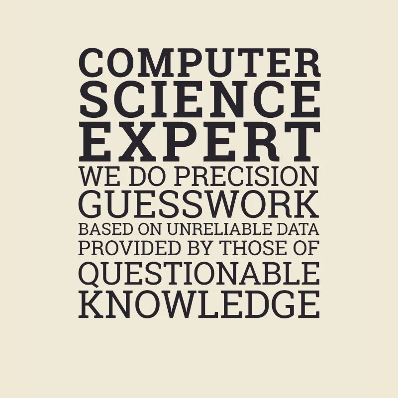 "Computer Science Expert Guesswork | Computer Science"