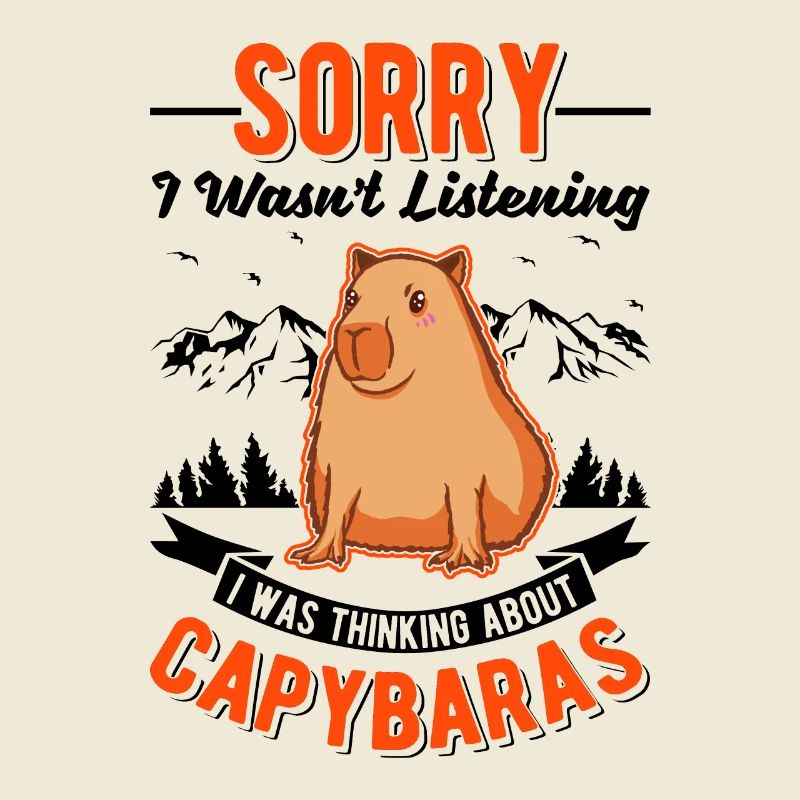 Capybara Gift Capybara Capibara