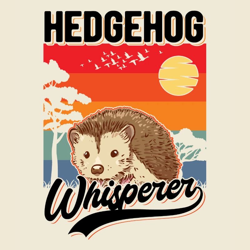 Igel Flüsterer Hedgehog Whisperer