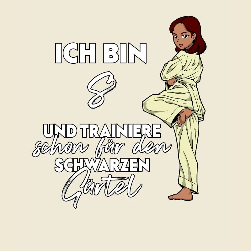 Ich bin 8 - Mädchen Karate