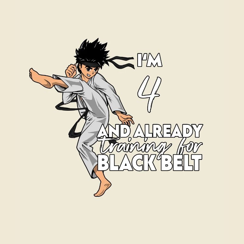 I'm 4 - Boy Karate