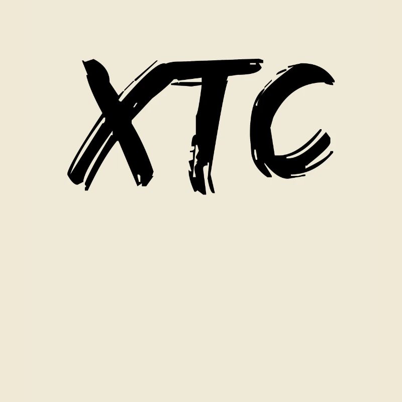 XTC lettering
