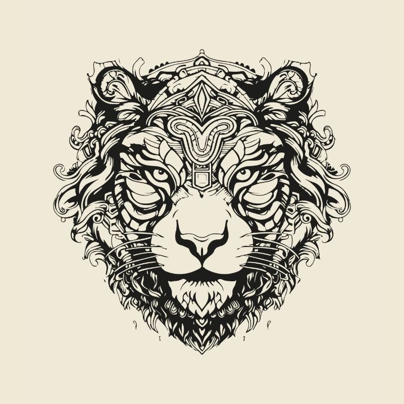 Tiger Mandala Boho