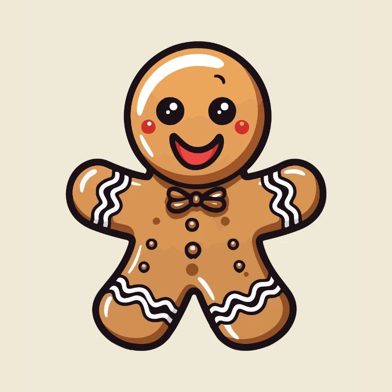 Cuisson de biscuits au pain d’épice de Noël