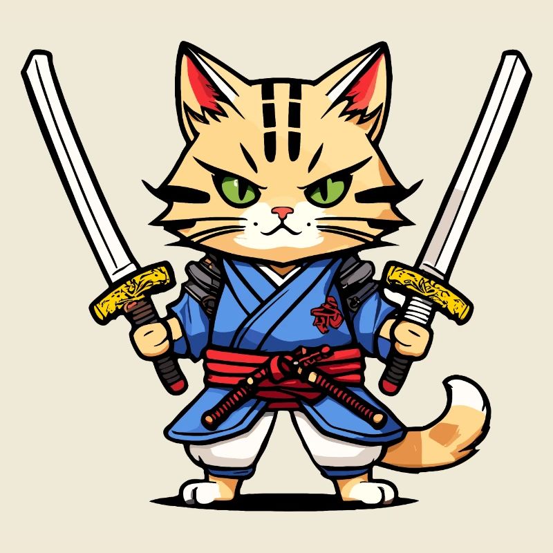 Samurai Cat #30