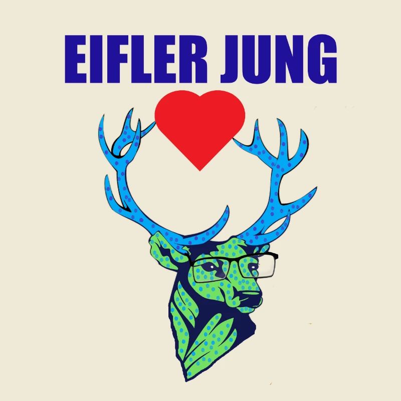 Eifler Jung, Hirsch mit Herz -Eifel Geschenke