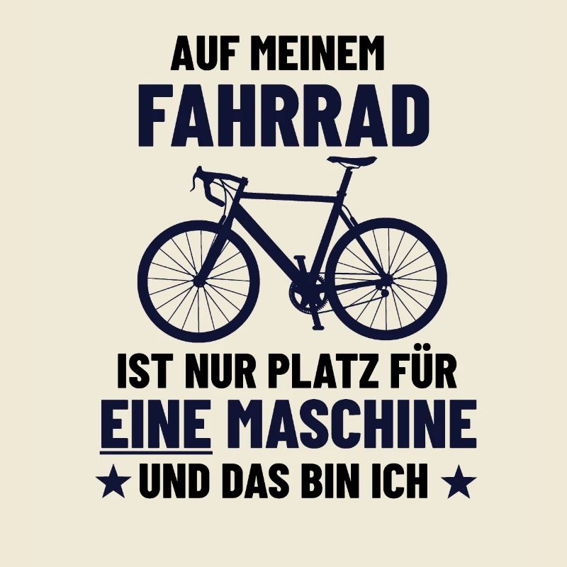 Ebike Spruch - ich bin die Maschine