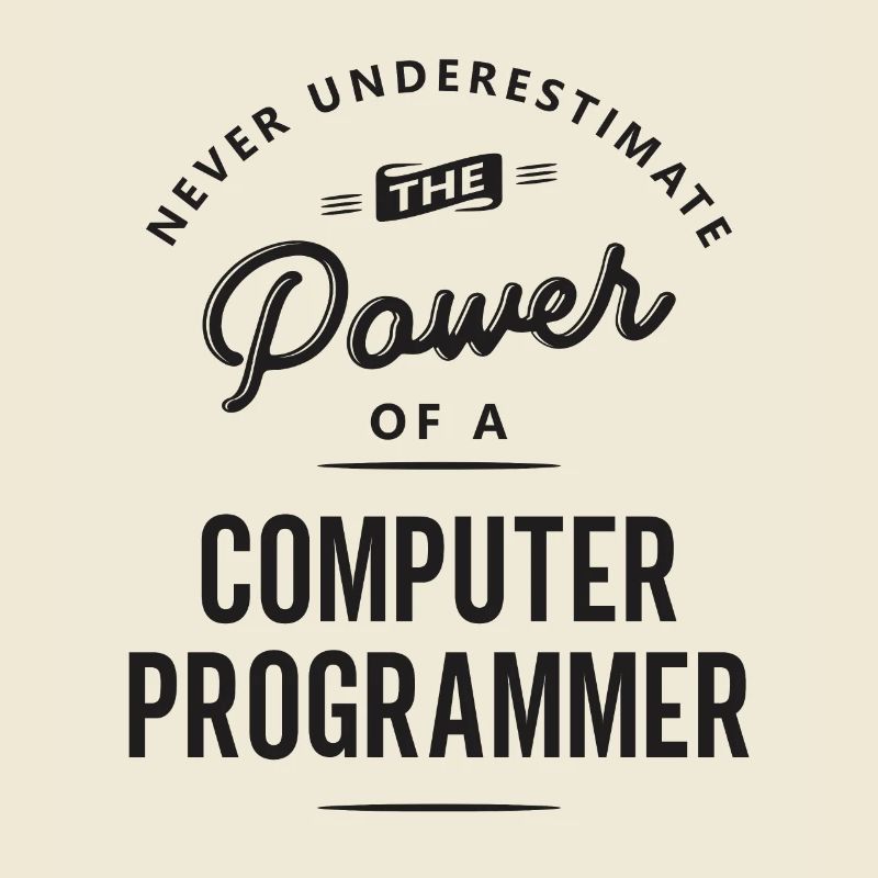 Programmeur informatique Drôle Titre du poste