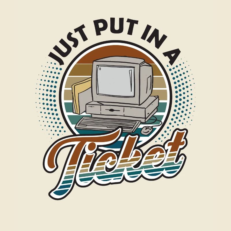 Ouvrez simplement un ticket Help Desk Tech Support