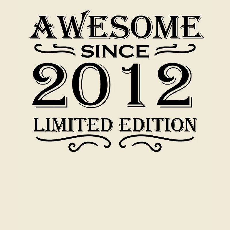 2012 - Né 2012 - Année de naissance 2012