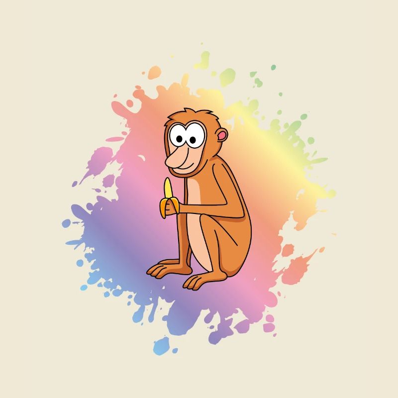 Monkey comic animal